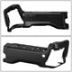 Right Primered Black Rear Bumper End Cap <br>23-25 F250 F350 F450 Super Duty