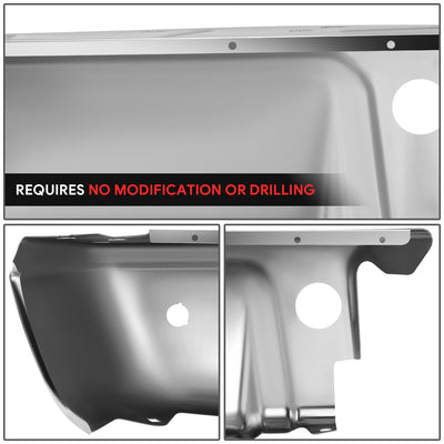 Rear Right Bumper End W/Park Assist Hole <br> 08-16 Ford F-250 F-350 F-450 Super Duty