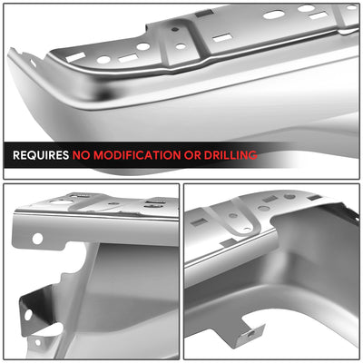 Polished Chrome Rear Left Bumper End Cap<br>19-23 Ford Ranger