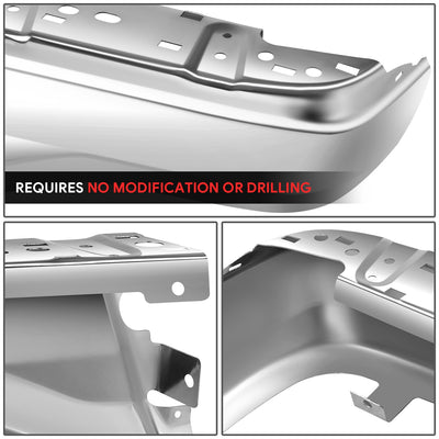 Polished Chrome Rear Right Bumper End Cap<br>19-23 Ford Ranger