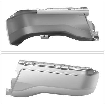 Polished Chrome Rear Right Bumper End Cap<br>19-23 Ford Ranger