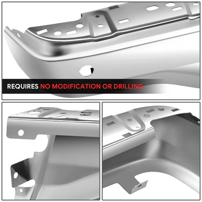 Chrome Rear Left Bumper End Cap w/ Sensor<br>19-23 Ford Ranger