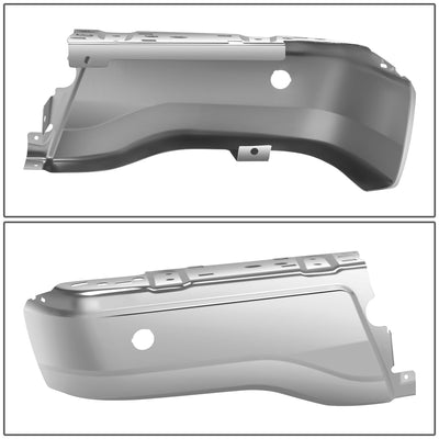 Chrome Rear Left Bumper End Cap w/ Sensor<br>19-23 Ford Ranger