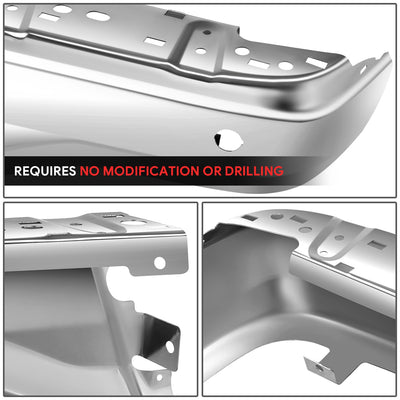 Chrome Rear Right Bumper End Cap w/ Sensor Holes <br>19-23 Ford Ranger