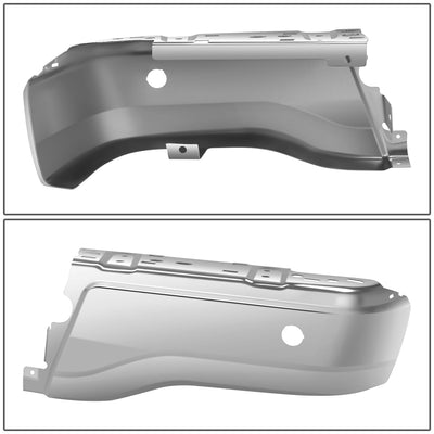 Chrome Rear Right Bumper End Cap w/ Sensor Holes <br>19-23 Ford Ranger