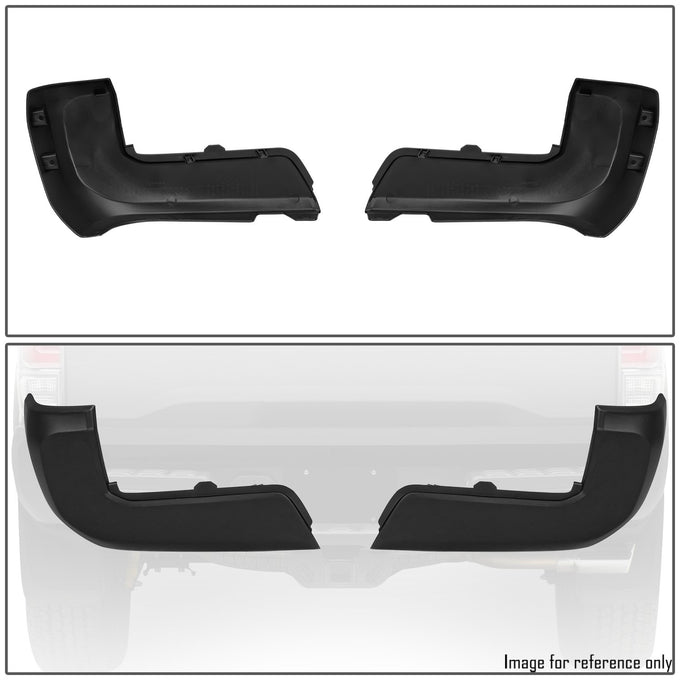 Rear Pair of Rear Bumper Ends (w/ Parking Assist) <br> 16-23 Toyota Tacoma