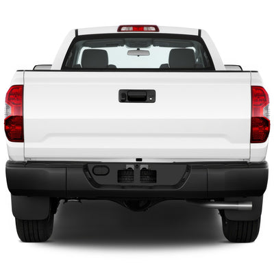 Black Rear Bumper End Caps (Pair) <br> 14-21 Toyota Tundra