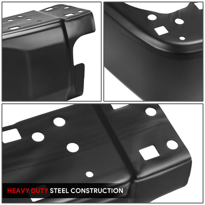 Black Rear Bumper End Caps (Pair) <br> 14-21 Toyota Tundra
