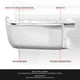 Chrome Rear Bumper End Caps (Pair) <br> 14-21 Toyota Tundra