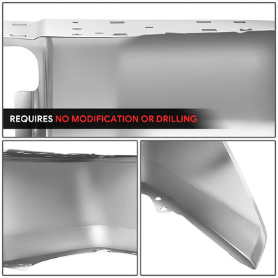 Chrome Rear Bumper End Caps (Left) <br> 14-21 Toyota Tundra