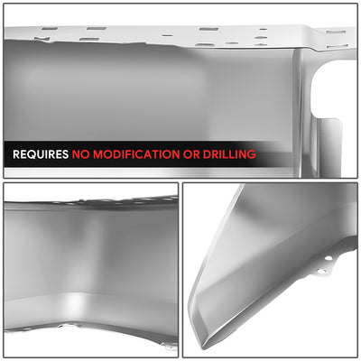 Chrome Rear Bumper End Caps (Right) <br> 14-21 Toyota Tundra