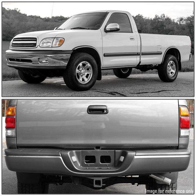 Rear Bumper Center Step Pads <br> 00-06 Toyota Tundra
