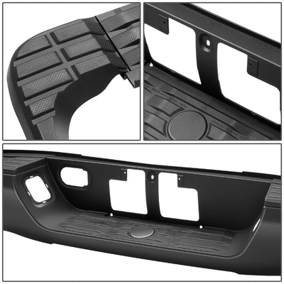 Rear Bumper Step Center Pad Cover w/o Parking Assists <br>14-21 Toyota Tundra