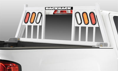 Three Light Headache Rack Frame <br> 99-24 Ford F-250 F-350 F-450 F-550 Super Duty