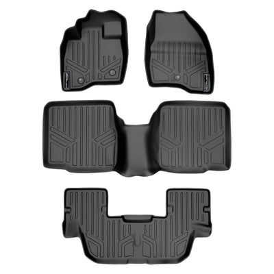 Floor Mats 3 Row Liner Set <br> 17-19 Ford Explorer