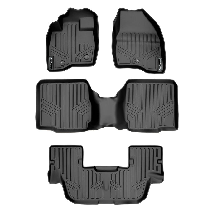Floor Mats 3 Row Liner Set <br> 17-19 Ford Explorer