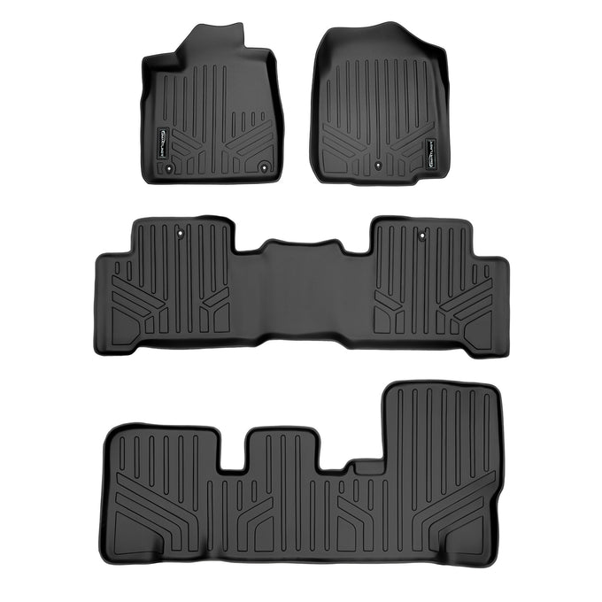 3 Row Floor Liners <br> 07-13 Acura MDX