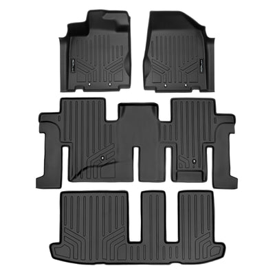 3 Row Floor Liners <br> 14-20 Infiniti QX60