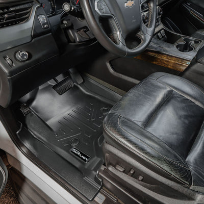 Floor Mats 3 Row Liner Set <br> 15-20 Chevrolet Suburban15-20 GMC Yukon XL