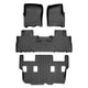 Floor Mats 3 Row Liner Set <br> 11-17 Ford Expedition11-17 Lincoln Navigator