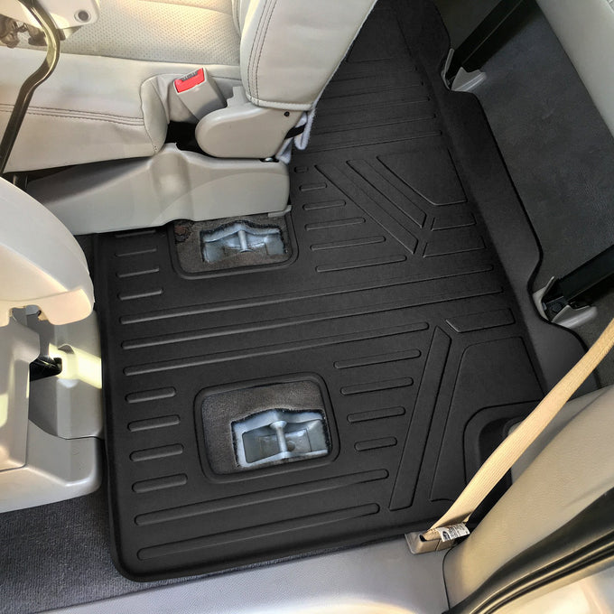 Floor Mats 3 Row Liner Set <br> 11-17 Ford Expedition11-17 Lincoln Navigator
