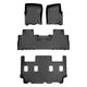 Floor Mats 3 Row Liner Set <br> 11-17 Ford Expedition EL / Lincoln Navigator L