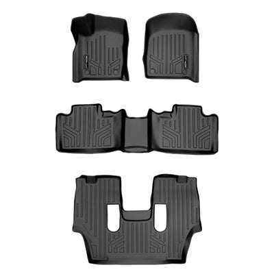 Floor Mats 3 Row Liner Set <br> 16-22 Dodge Durango<br >
