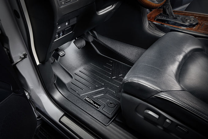 Floor Mats 3 Row Liner Set <br> 11¨C18 QX56/QX80 17¨C18 Armada w/ Front Bucket Seats