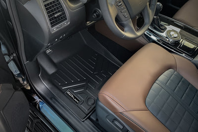 3 Row Floor Liners <br> 19-24 Infiniti QX80
