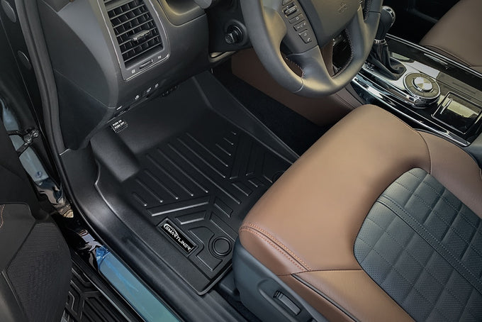 3 Row Floor Liners <br> 19-24 Infiniti QX80