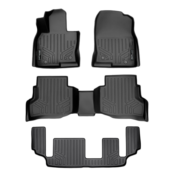 3 Row Floor Liners <br> 16-23 Mazda CX-9