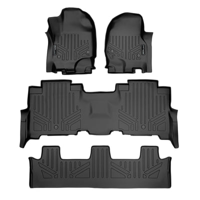 Floor Mats 3 Row Liner Set <br> 18¨C22 Ford Expedition/Navigator/Max/L