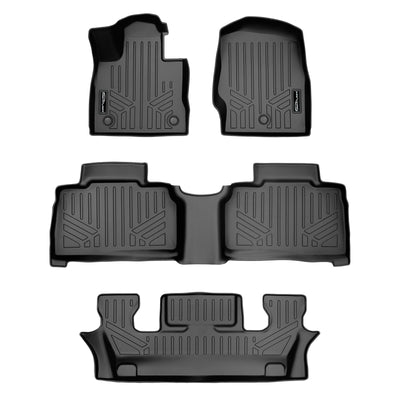 Floor Mats 3 Row Liner Set <br> 20-23 Ford Explorer