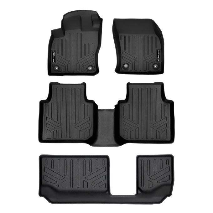 Floor Mats 3 Row Liner Set <br> 18-21 Volkswagen Tiguan