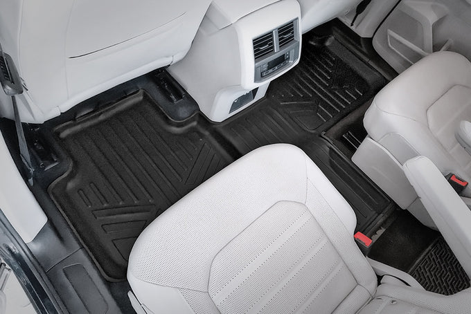 Floor Mats 3 Row Liner Set <br> 18-22 Volkswagen Atlas