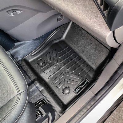 3 Row Floor Liner Set <br> 18-24 Ford Transit Connect With Vinyl Flooring