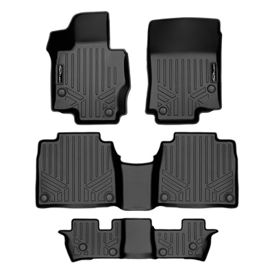 Floor Mats 3 Row Liner Set <br> 20-23 Mercedes-Benz GLS450 20-23 GLS580