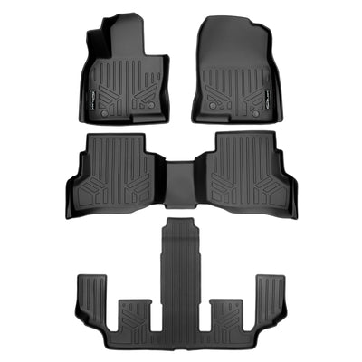 3 Row Floor Liners <br> 16-23 Mazda CX-9