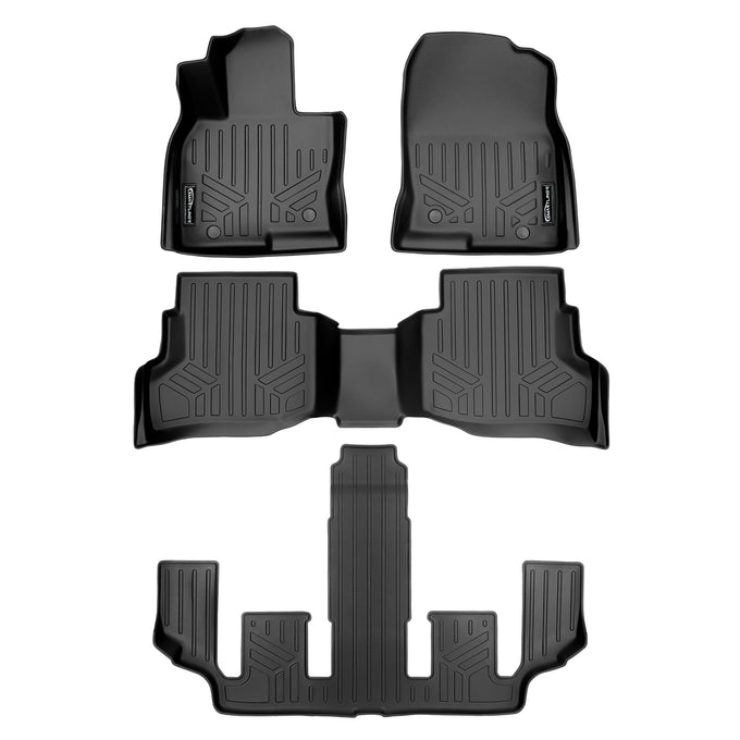 3 Row Floor Liners <br> 16-23 Mazda CX-9
