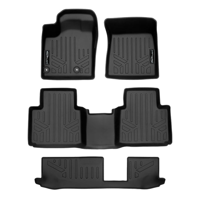 Floor Mats 3 Row Liner Set <br> 22-23 Mitsubishi Outlander