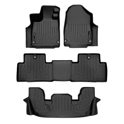 3 Row Floor Liners <br> 22-25 Acura MDX