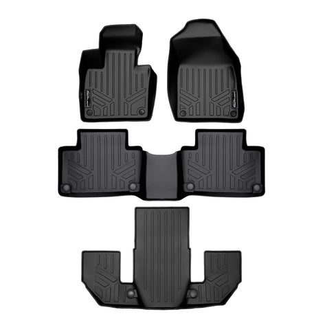 Floor Mats 3 Row Liner Set <br> 20-23 Volvo XC90
