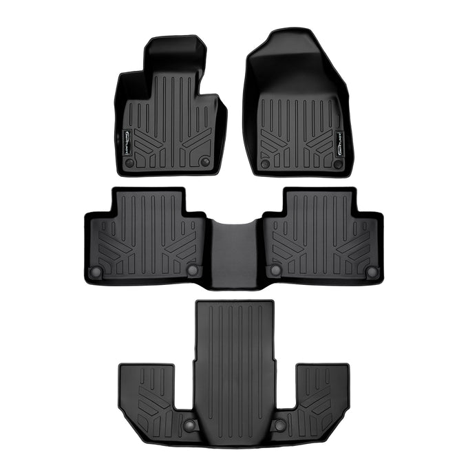 Floor Mats 3 Row Liner Set <br> 20-23 Volvo XC90
