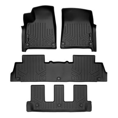 3 Row Floor Liner <br> 22-24 Rivian R1S