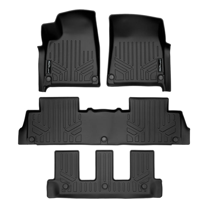 3 Row Floor Liner <br> 22-24 Rivian R1S