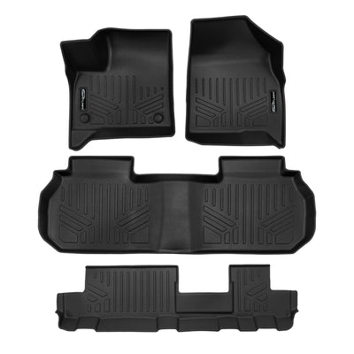 3 Row Floor Liners <br> 2024 - 25 Chevrolet Traverse
