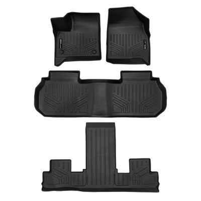 3 Row Floor Liners <br> 24-25 Chevrolet Traverse/Buick Enclave/GMC Acadia