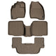 Floor Mats 3 Row Liner Set Tan <br> 11-14 Ford Explorer