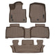 3 Row Tan Floor Liner <br> 20-23 Ford Explorer