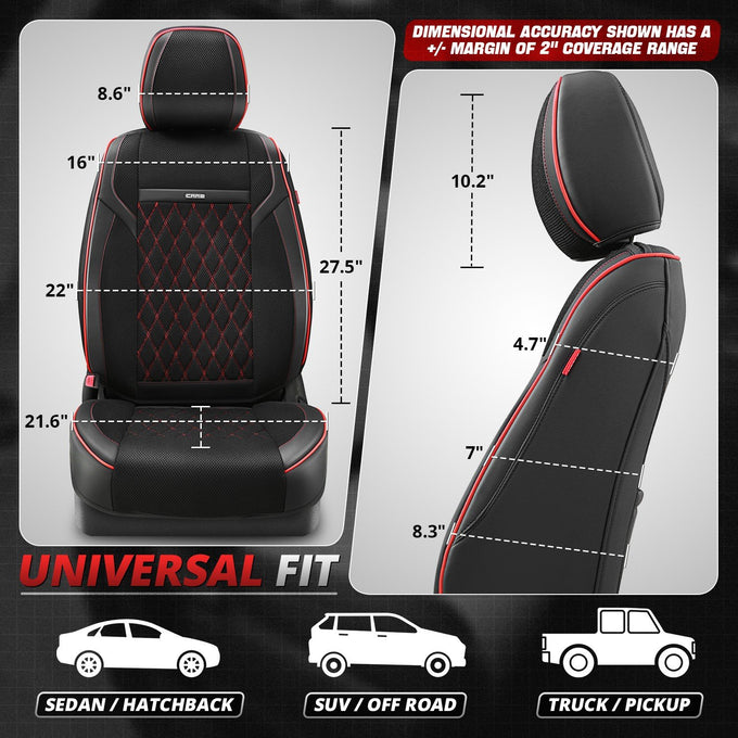Diamond Series 1st Row Seat Covers